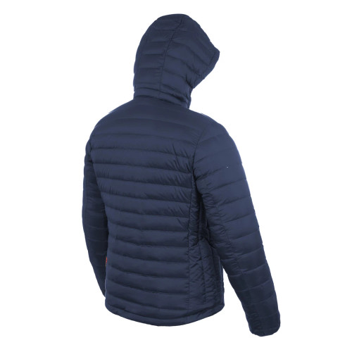 Mobile Warming Men's Summit Navy Bluetooth Duck Down Heated Jacket Size Large