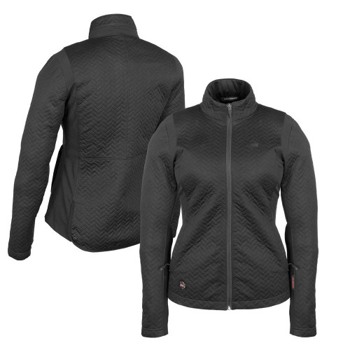Mobile Warming Women's Heated Bluetooth Black Sierra Jacket  Size Medium