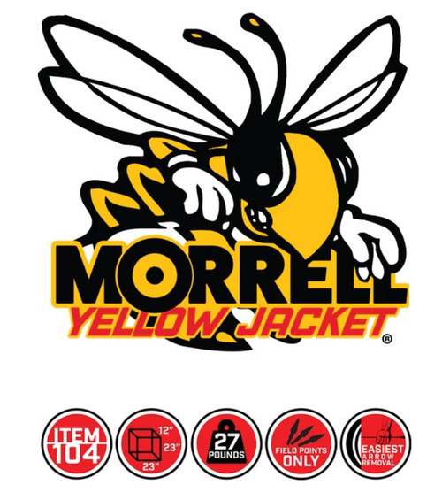 Morrell Targets Yellow Jacket Supreme 3 Field Point Target 23" x 25" x 12"