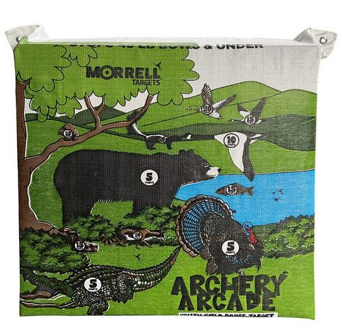 Morrell Youth Archery Arcade Bag Target 2 Shooting Sides For Bows 45lbs & Under