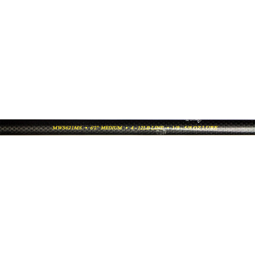New Norsemen MWS621MS 6’2″ Spinning versatile Rod longer length with lighter tip