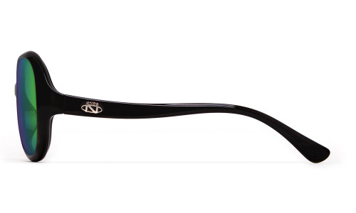 New ONO'S CAT ISLAND Green Mirror Bifocal +1.50 Power POLARIZED Black Frame SUNGLASSES