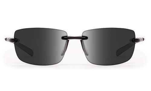 New ONO'S KRATER Grey Bifocal +2.50 Mirror Lens with POLARIZED Black frame SUNGLASSES