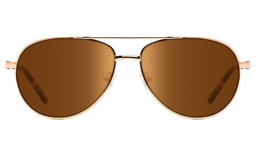 New Ono's SUPERIOR Amber Plano Mirror Gold Tortoise POLARIZED Frame SUNGLASSES