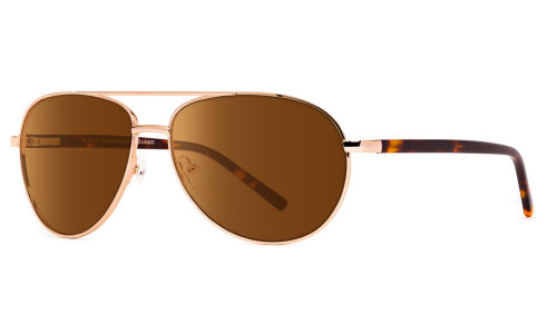 Oxydo Sunglasses Women's O.NO 2.2 DDB/1I Gold-Copper/Grey Gradient Lens  145mm | EyeSpecs.com