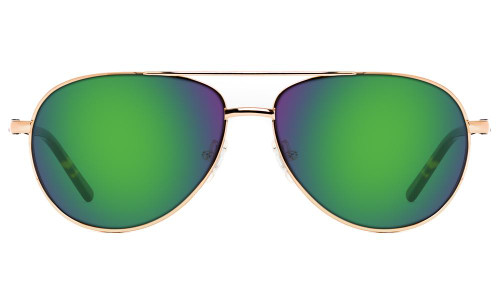 New Ono's SUPERIOR Green Bifocal +2.25 Mirror Gold Tortoise POLARIZED Frame SUNGLASSES