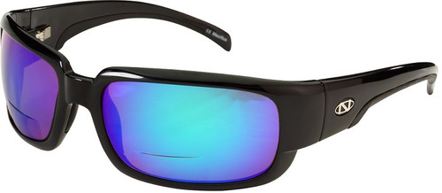 NEW Onos Araya 123GA175 GREEN MIRROR Lens Polarized +1.75 Bifocal Sunglasses