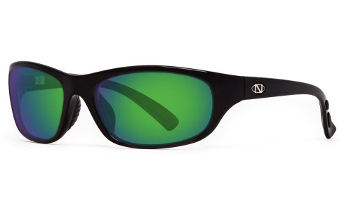 ONOS Carabelle Green Mirror Polarized Black frame Sunglasses