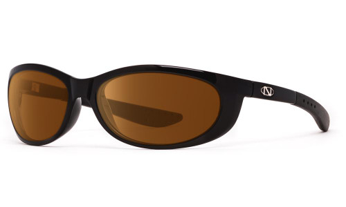 New ONOS PETIT BOIS Amber POLARIZED Black Frame Sunglasses