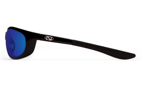 New ONOS PETIT BOIS Blue Mirror POLARIZED Black Frame Sunglasses