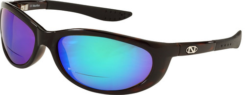 Onos Sand Island 130GA150 GREEN MIRROR Polarized +1.50 Bifocal Sunglasses