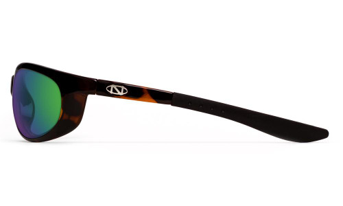 New ONOS Sand Island green Mirror Dark Tortoise Frame Sunglasses