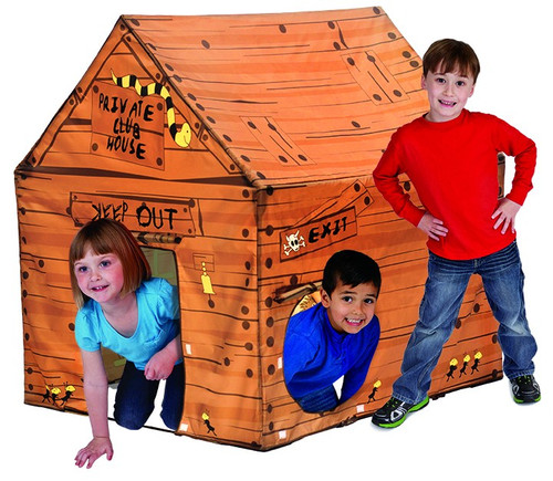 Pacific Play Tents 60801 Club House 50" x 40" x 50" Kids Clubhouse Tent