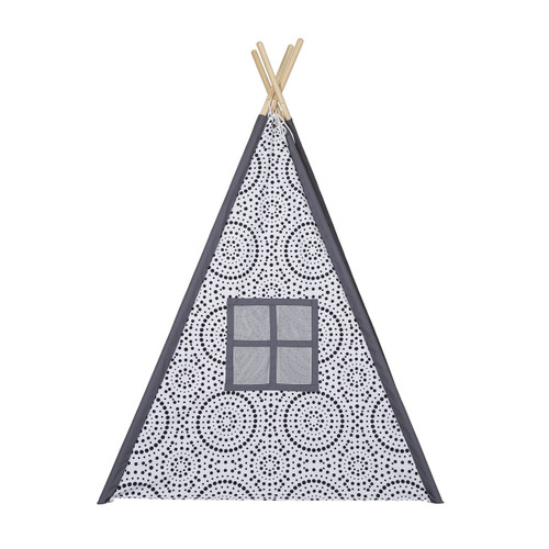 Pacific Play Tents  Dots Tee Pee 45" L x 45" W x 64" H