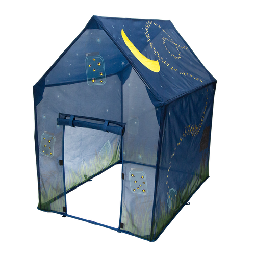 Pacific Play Tents Glow N' The Dark Firefly House Tent Indoor Outdoor Play House