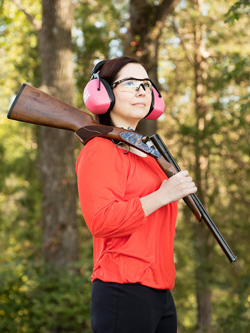 New Pro Ears Ultra Pro Hearing Protection NRR 30 Shooting Range Pink Ear Muffs