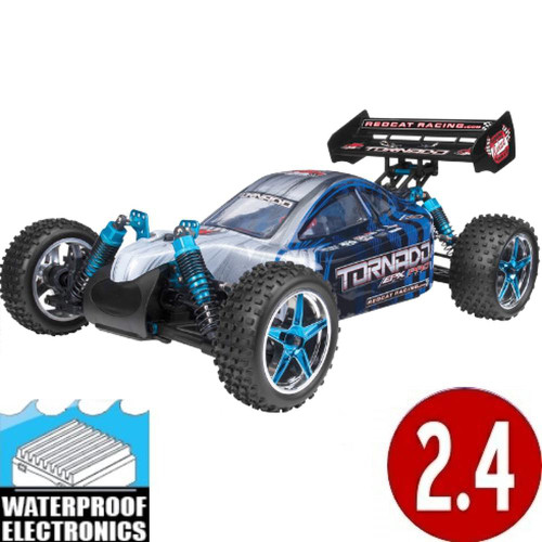 Redcat Tornado Epx Pro 1/10 Scale Brushless Buggy Electric Blue/Silver Buggy