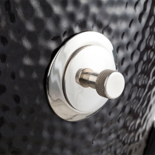 New Saffire Bronze Grill/Smoker Medium Ceramic 15" Onyx Black