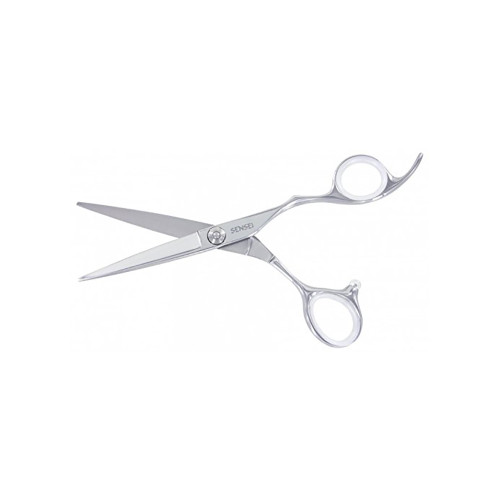 New Sensei Shears Cg 5.5" Left Handed Crane Grip Flat Line Tension Shear