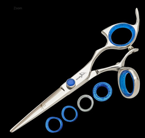 Sharkfin 5.5 Inch Right Hand Standard Line Swivel Stainless Scissor Shears