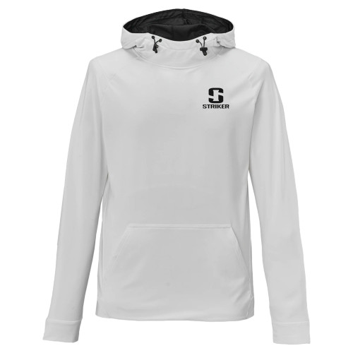 Striker Fusion Super-Soft 4-Way Stretch White Hoody In 2X-Large