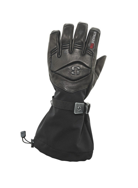 Striker Ice Combat with full leather palm Gloves Black 2X-Large