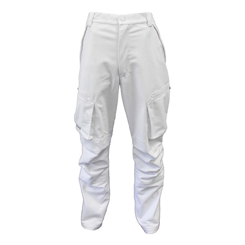 Wildfowler Men's Waterproof Power Pants Pants, White Snow, 2X-Large