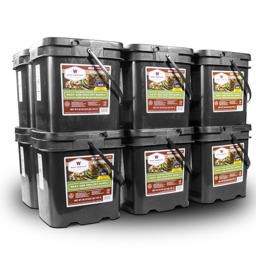 Wise Company 720 Serving Gourmet Freeze Dried Meat