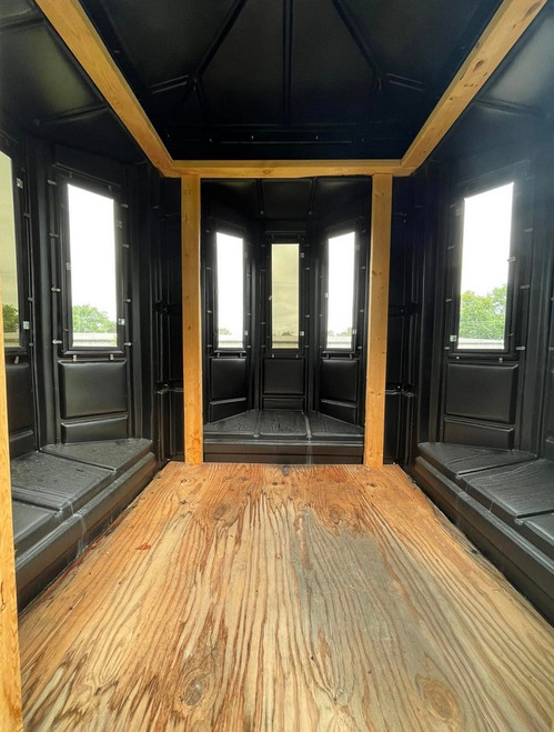 Hughes Hunting Blinds The Lodge 4' x 8' Box Blind & Adjustable 4'-8' Tower