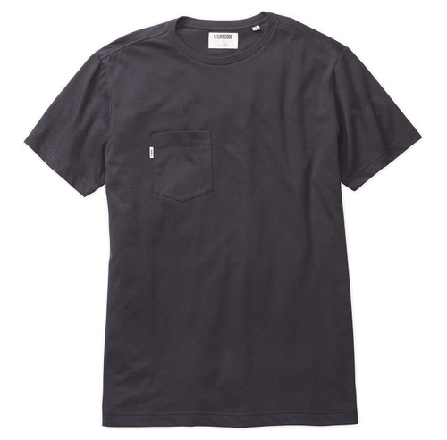 Linksoul Men's Aldo Pocket Crew Shirt Black Size Small