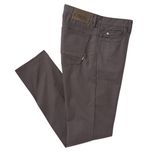 Linksoul Men's Bamboo 5-Pocket Pant Charcoal Size 32