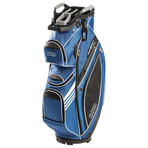 Izzo Golf My-Way Club Divider Transport Golf Cart Bag in Blue