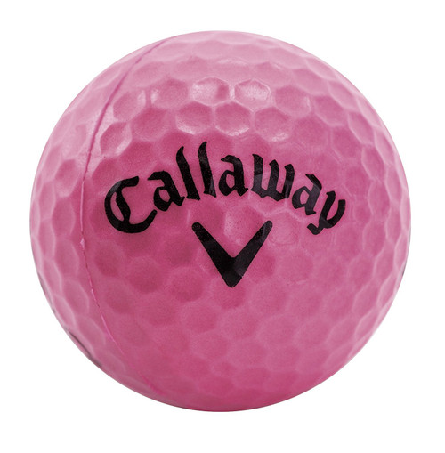 Golf Callaway HX Soft-Flite Practice Balls with Mesh Bag, 9 Pack in Pink