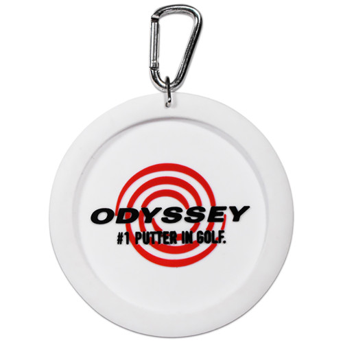 Callaway Odyssey Silicone Putting White Target with Carabiner