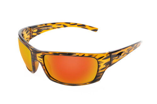 Icicles Stinger Polarized Orange Lens Sunglasses with Tortoise Frame