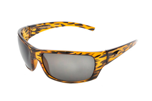 Icicles Stinger Polarized Silver Lens Sunglasses with Tortoise Frame