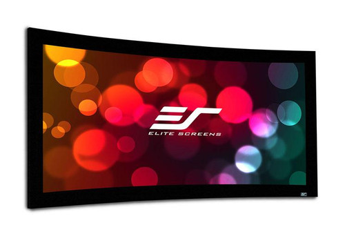 Elite Screens CURVE135H-A1080P3 Lunette Series Fixed Frame Projection Screen