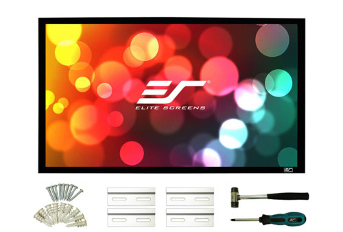 Elite Screen ER165WH2 Sable Frame 2 Series 165"(16:9) CineWhite Projector Screen