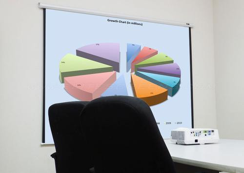 NEW Elite Screen M120V Manual B Series 120"(4:3) MaxWhite B Projector Screen