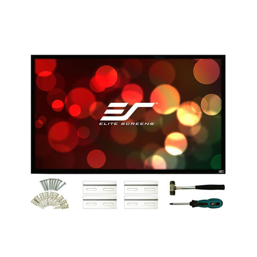 Elite Screens ezFrame 2 Rear 135" Diag. 16:9 Movie Theater REAR Projector Screen