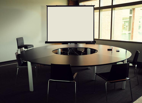 NEW Elite Screens T113SB Tripod B Series 113" 1:1 Portable Projector Screen