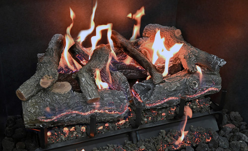 Grand Canyon 36" GlowFire Arizona Weathered Oak Charred Logs