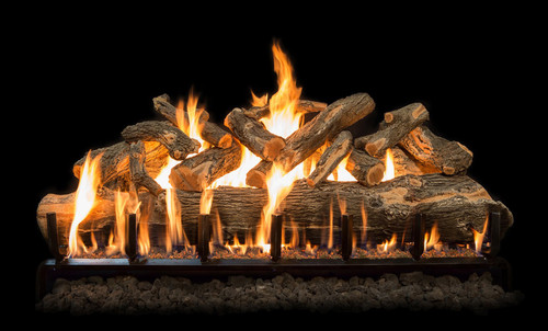 Grand Canyon 36" Arizona Weathered Oak Jumbo Vented Gas Logs Only 11 PC Set