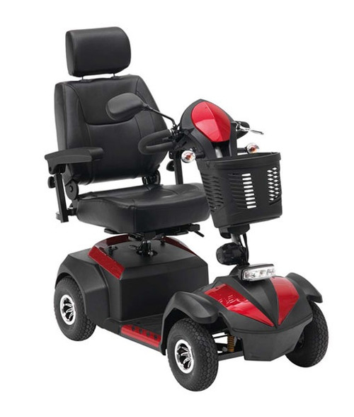 Ev Rider 4 Wheels CityRider Mobility Scooter, Red