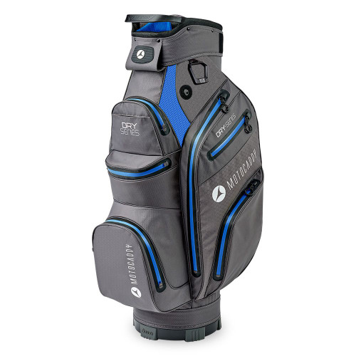 Motocaddy Dry-Series Golf Cart Charcoal and Blue Bag