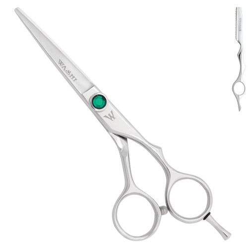 Washi Scissor Professional Emerald Set In Size 5.5