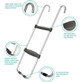 Skywalker 2 Rung Galvanized Steel Extra Wide Footstep Ladder