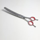 Bonika Big Red 7" Long 440C Sino Steel Curved Texturizer Shear