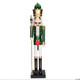 5 Ft. Giant Classic Green Wood Holiday Nutcracker with Scepter