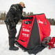 Eskimo Ice Fishing Wide 1 Thermal Sled Shelter Insulated Red